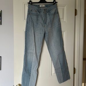 The ankle straight ultra high rise Abercrombie